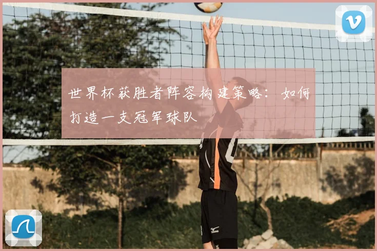 世界杯获胜者阵容构建策略:如何打造一支冠军球队