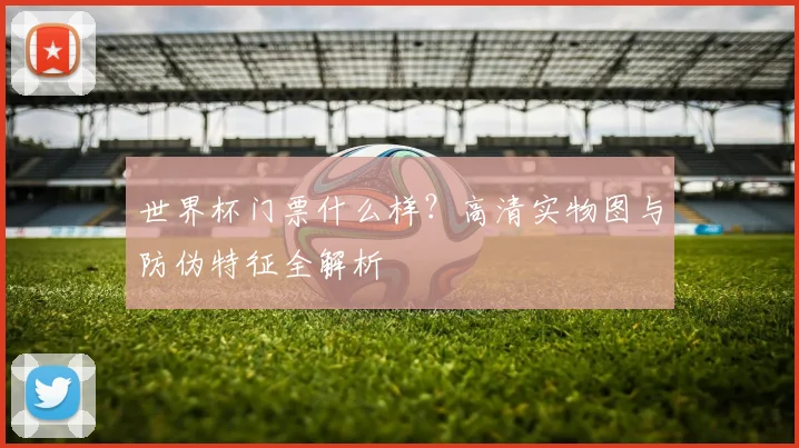 世界杯门票什么样？高清实物图与防伪特征全解析